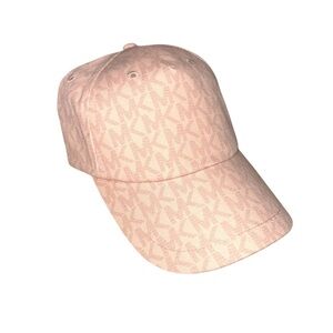 Michael Kors Pink Monogram Ballcap